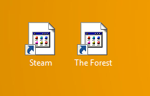 Пропали иконки стима на рабочем столе