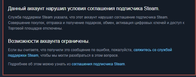 Что делать, если пришло это уведомление стим скрин