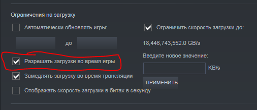 Может ли как-то стим одновременно качать обновления игр и играть в игру стима одновременно