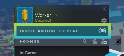 Как получить возможность Пригласить кого угодно в steam