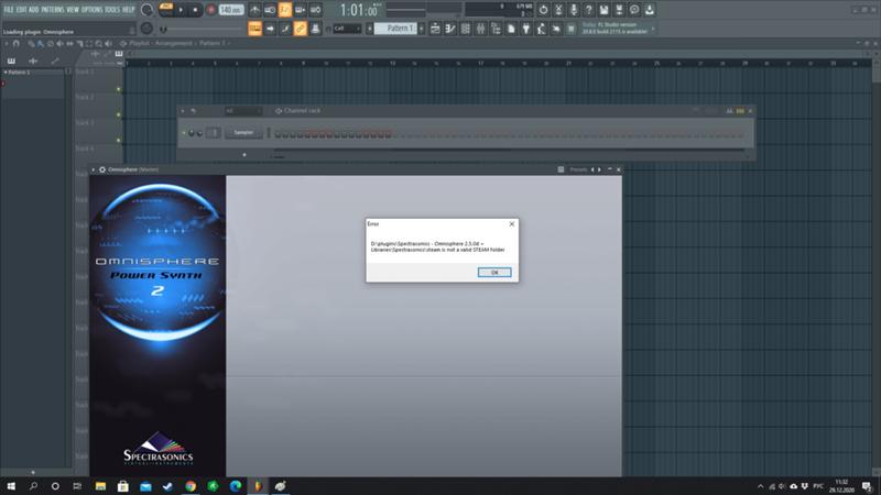 Folder does not exist. Омнисфера для FL Studio 20. Стим омнисфера. Omnisphere Steam. Папка омнисферы.