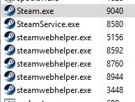 В диспетчере задач нашел процесс Steam 32. И ещё несколько процессов с 32. Это что Вирусы